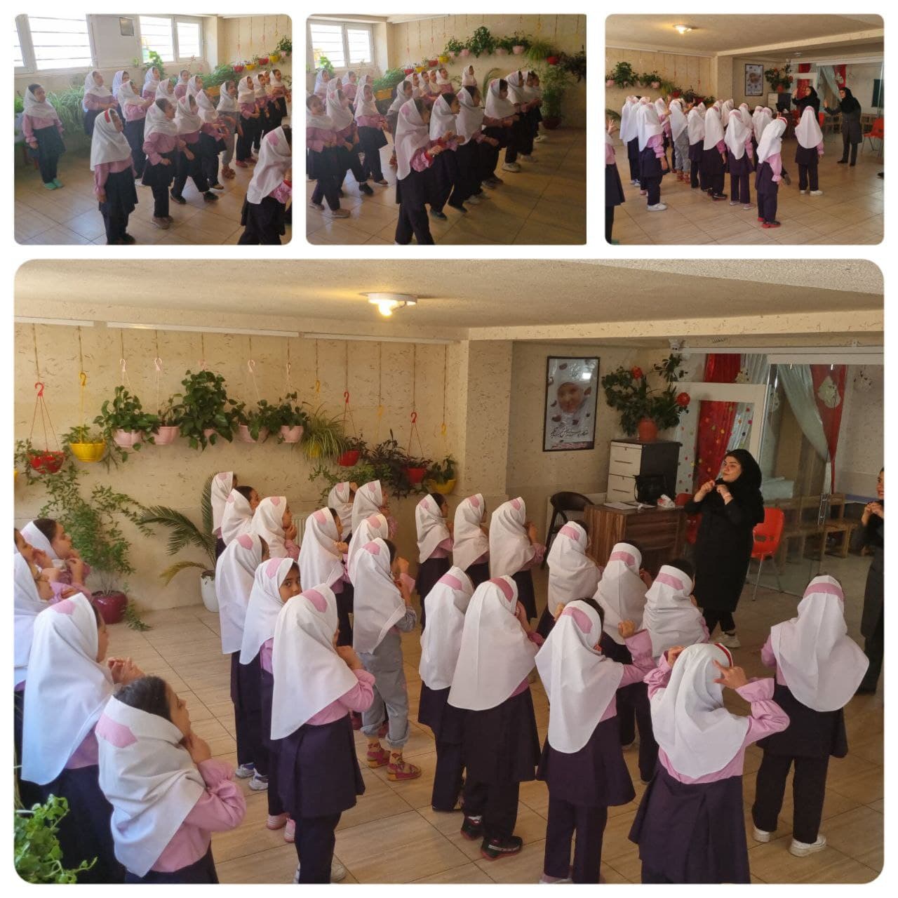 اماده شدن برای جشن های پایان سال